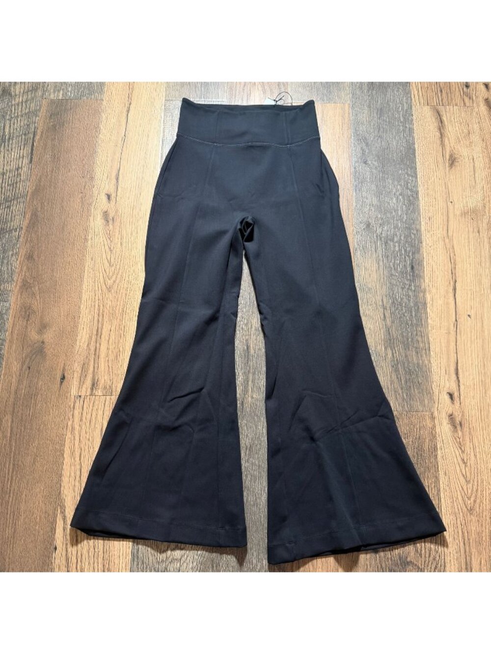 Girlfriend Collective Black High-Rise Flare Leg Yoga Pants Size L NWT